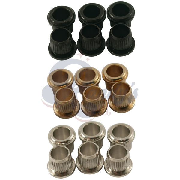 Kluson Replacement Round Bushings for Deluxe & Supreme Series (6-Pack) - Fits Gibson®