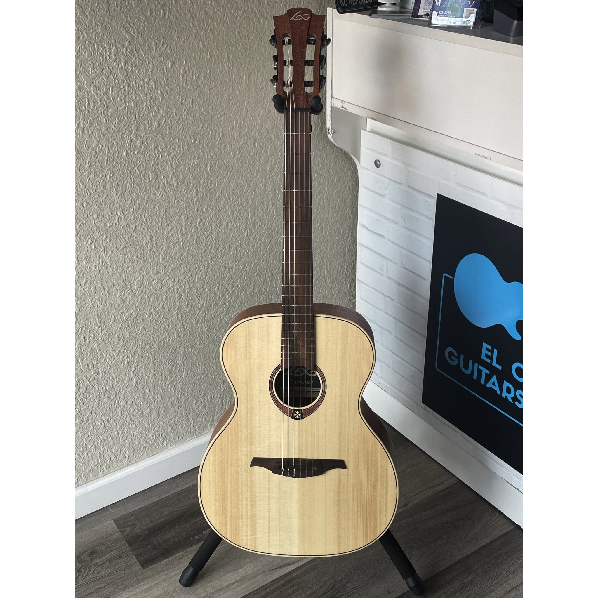 Lag TN70A-NAT Nylon String Guitar – Natural Satin