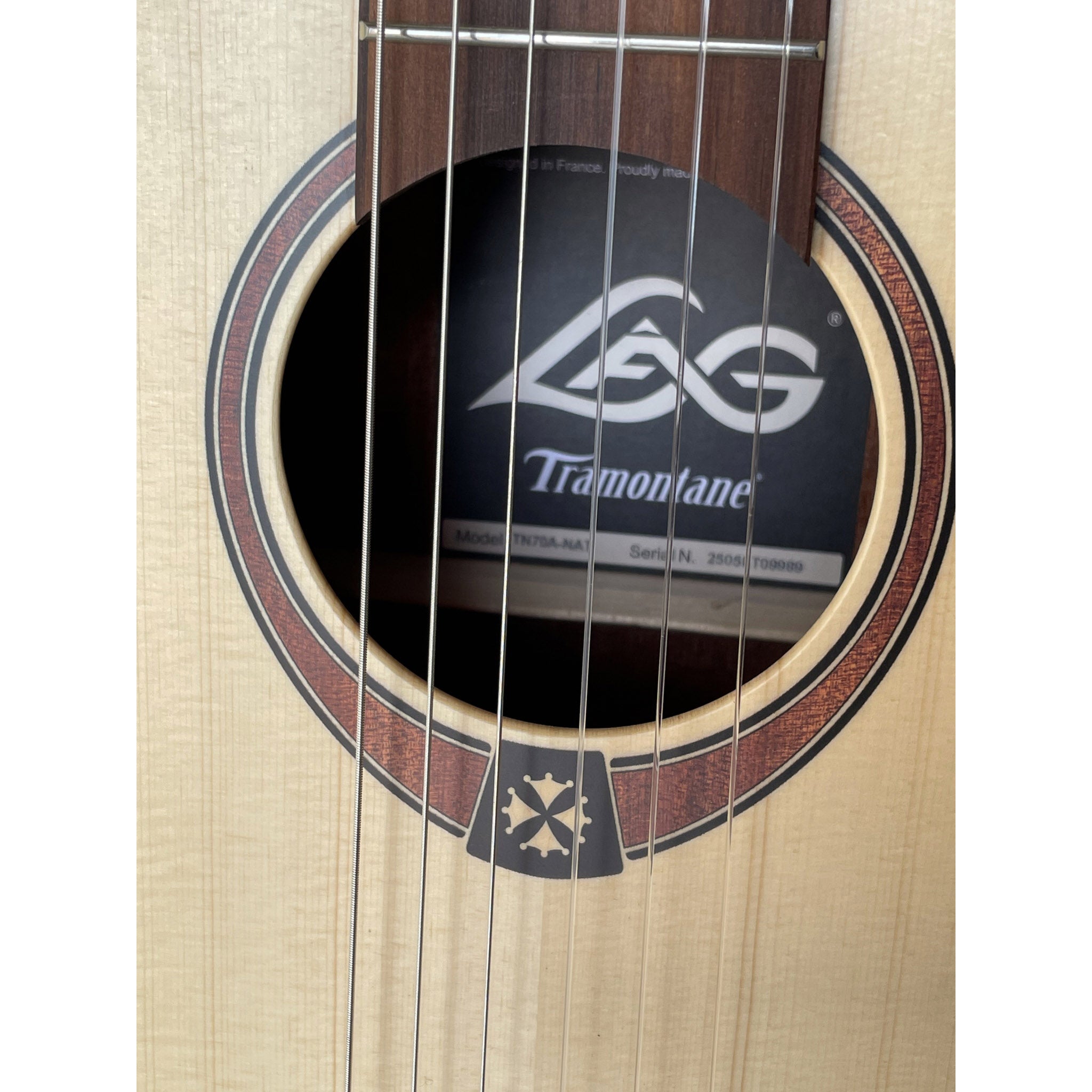 Lag TN70A-NAT Nylon String Guitar – Natural Satin