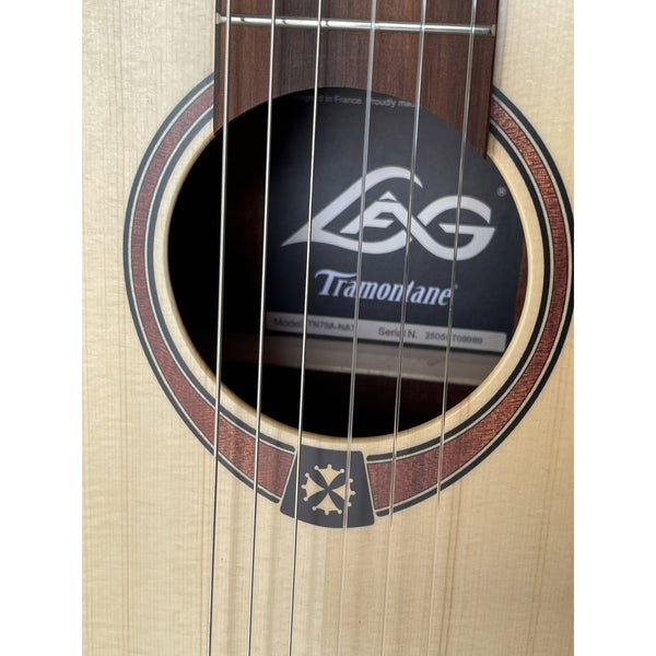 Lag TN70A-NAT Nylon String Guitar – Natural Satin