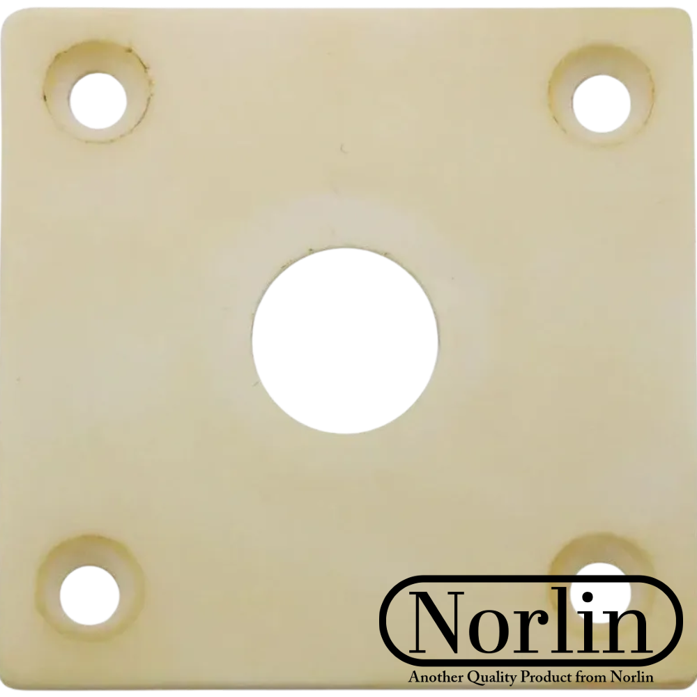 Historic Square Jack Plate for Gibson® Guitars