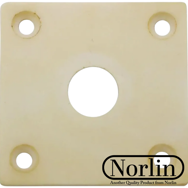 Historic Square Jack Plate for Gibson® Guitars