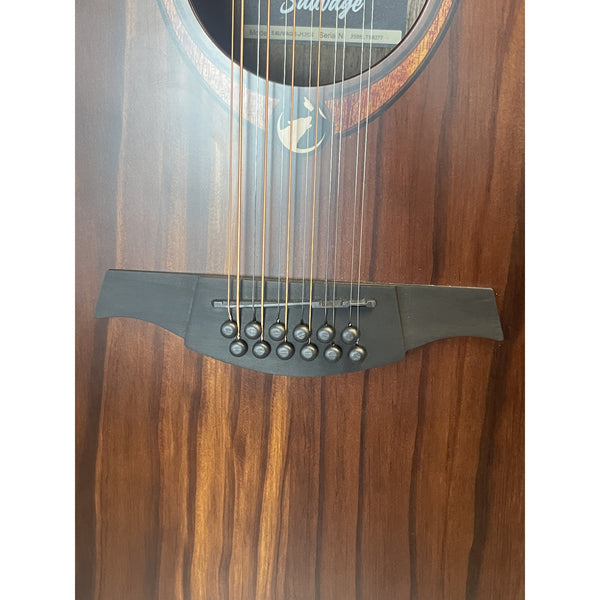 Lâg Sauvage SAUVAGE-J12CE Jumbo 12-String Cutaway Acoustic-Electric