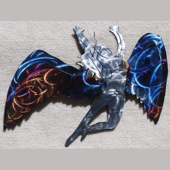 Led Zeppelin Swan Song Metal Art