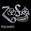 Led Zeppelin Zoso Four Symbols Metal Art