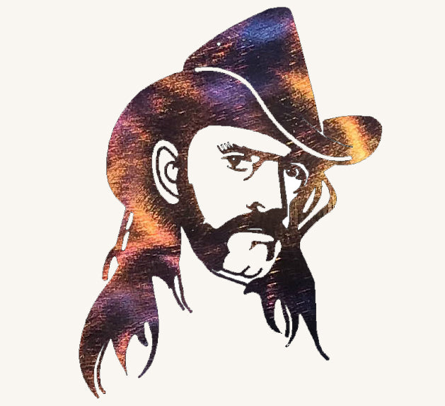 Lemmy from Motorhead Metal Art Sculpture