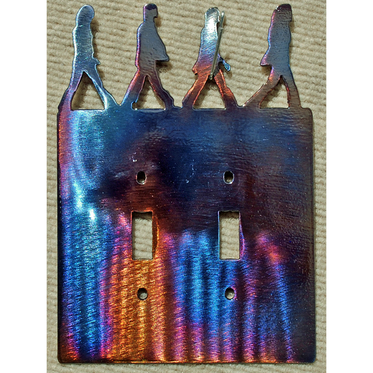 The Beatles Abbey Road Light Switch Cover Metal Art