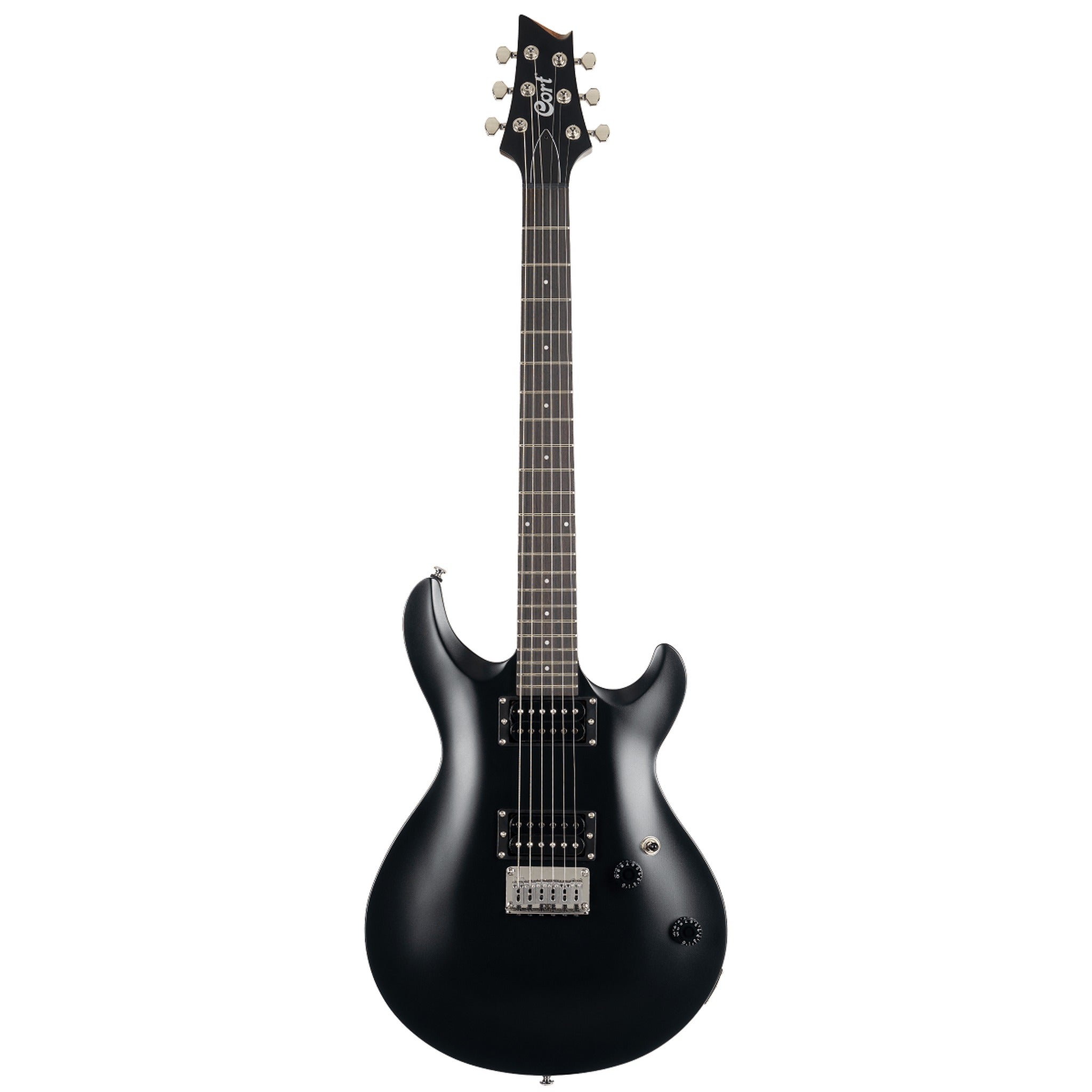 Cort M200 Electric Guitar in Black Matte, photo 1