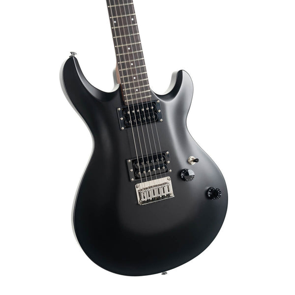 Cort M200 Electric Guitar in Black Matte, photo 3