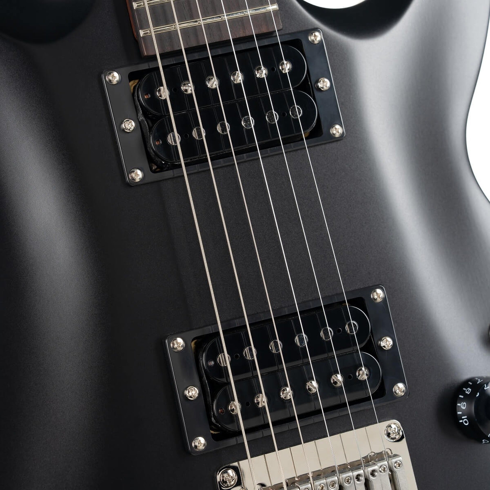 Cort M200 Electric Guitar in Black Matte, photo 7