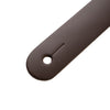 Levy's M26PD 3" Top-Grain Leather Guitar Strap – Brown/Cream