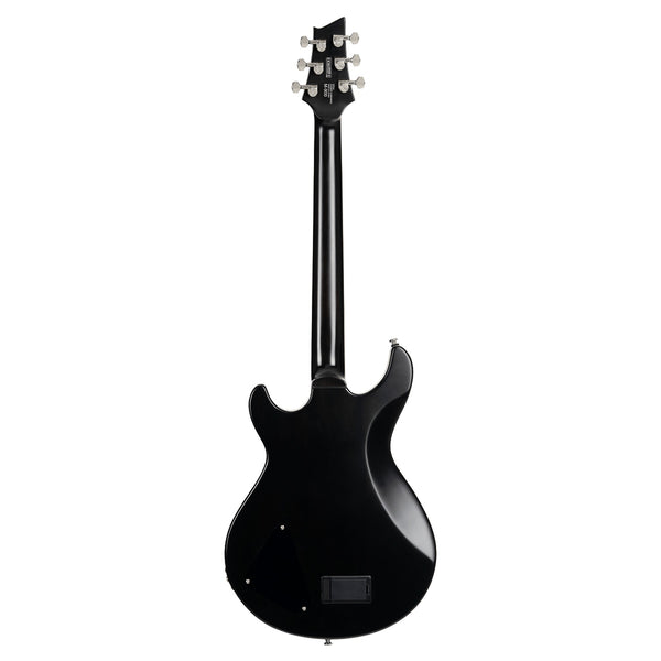 Cort M900 Semi-Hollow Electric Guitar with Piezo in Flaming Burst, photo 2