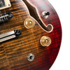 Cort M900 Semi-Hollow Electric Guitar with Piezo in Flaming Burst, photo 6