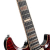 Cort M900 Semi-Hollow Electric Guitar with Piezo in Flaming Burst, photo 8