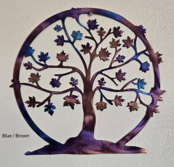 Tree of Life / Family Tree with Maple Leaves