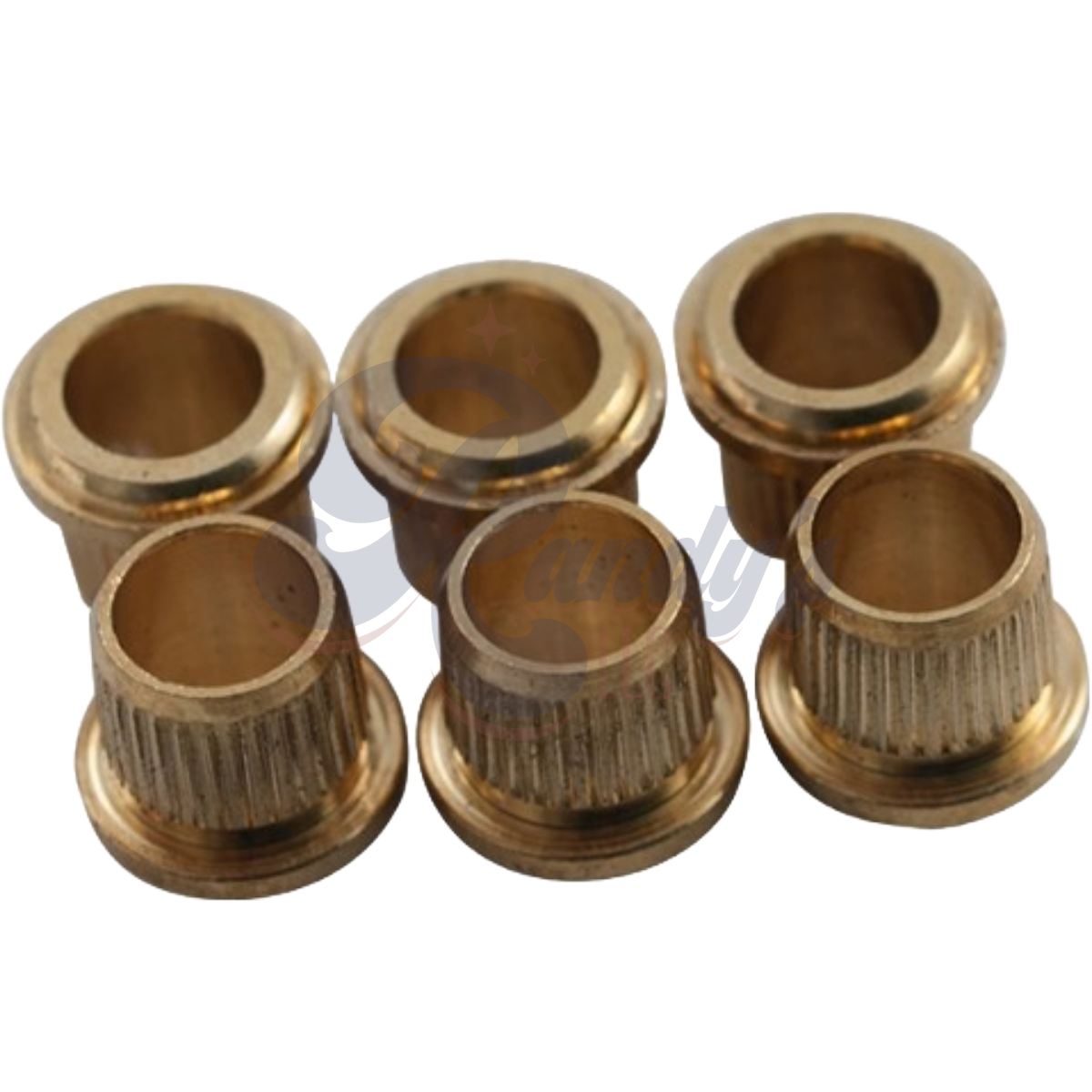 Kluson Replacement Round Bushings for Deluxe & Supreme Series (6-Pack) - Fits Gibson®