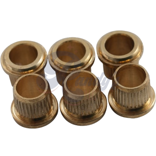 Kluson Replacement Round Bushings for Deluxe & Supreme Series (6-Pack) - Fits Gibson®
