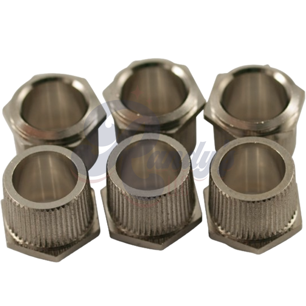 Kluson Replacement Tuner Hex Bushings for Deluxe & Supreme Series (6-Pack) - Fits Gibson®