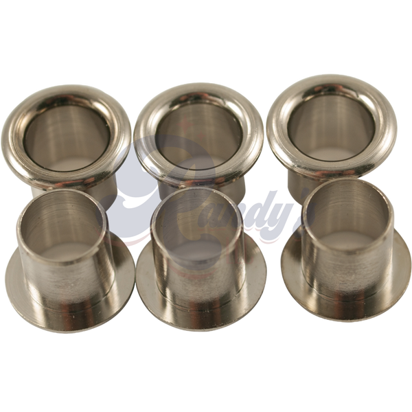 Kluson Replacement Stamped Eyelet Bushings for Deluxe & Supreme Series (6-Pack) - Fits Gibson®