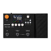 NUX MG-400 multi-effects & amp modeler — top view with dual footswitches and screen