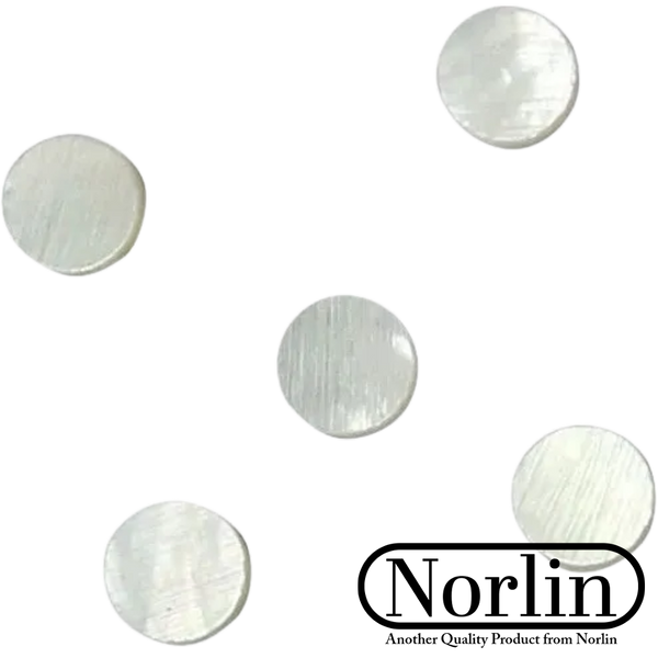Mother of Pearl Side Position Dots & Inlays for Guitar (10-Pack)