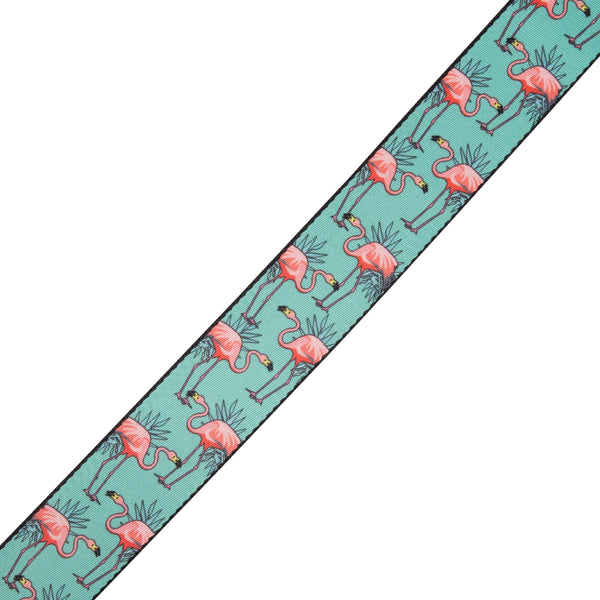 Levy's MPD2-121 Polyester Guitar Strap – Flamingos