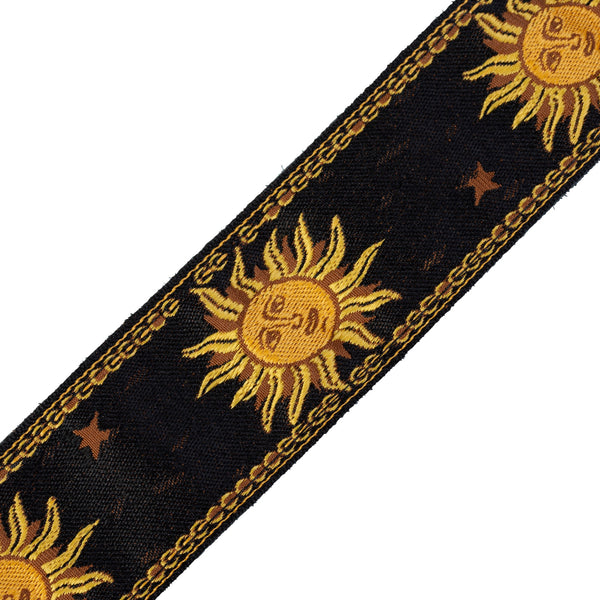 Levy's Sun Motif Series Woven Guitar Strap
