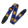 Levy's Sun Motif Series Woven Guitar Strap