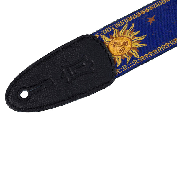 Levy's Sun Motif Series Woven Guitar Strap