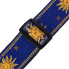 Levy's Sun Motif Series Woven Guitar Strap