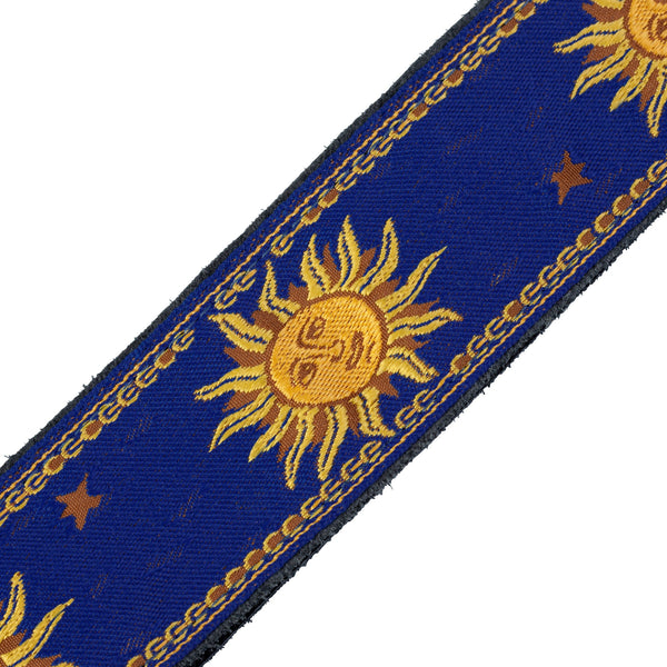 Levy's Sun Motif Series Woven Guitar Strap
