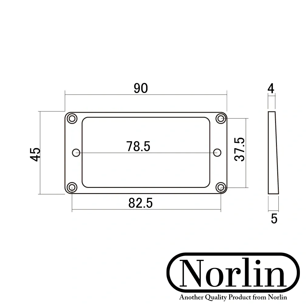 Humbucker Pickup Tapered Mounting Ring (Cream) for Gibson® Guitars