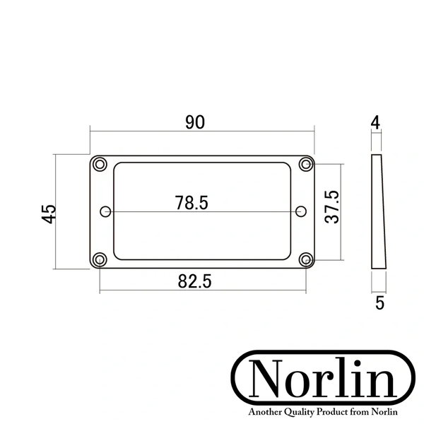 Humbucker Pickup Tapered Mounting Ring (Cream) for Gibson® Guitars