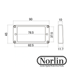 Humbucker Pickup Tapered Mounting Ring (Cream) for Gibson® Guitars