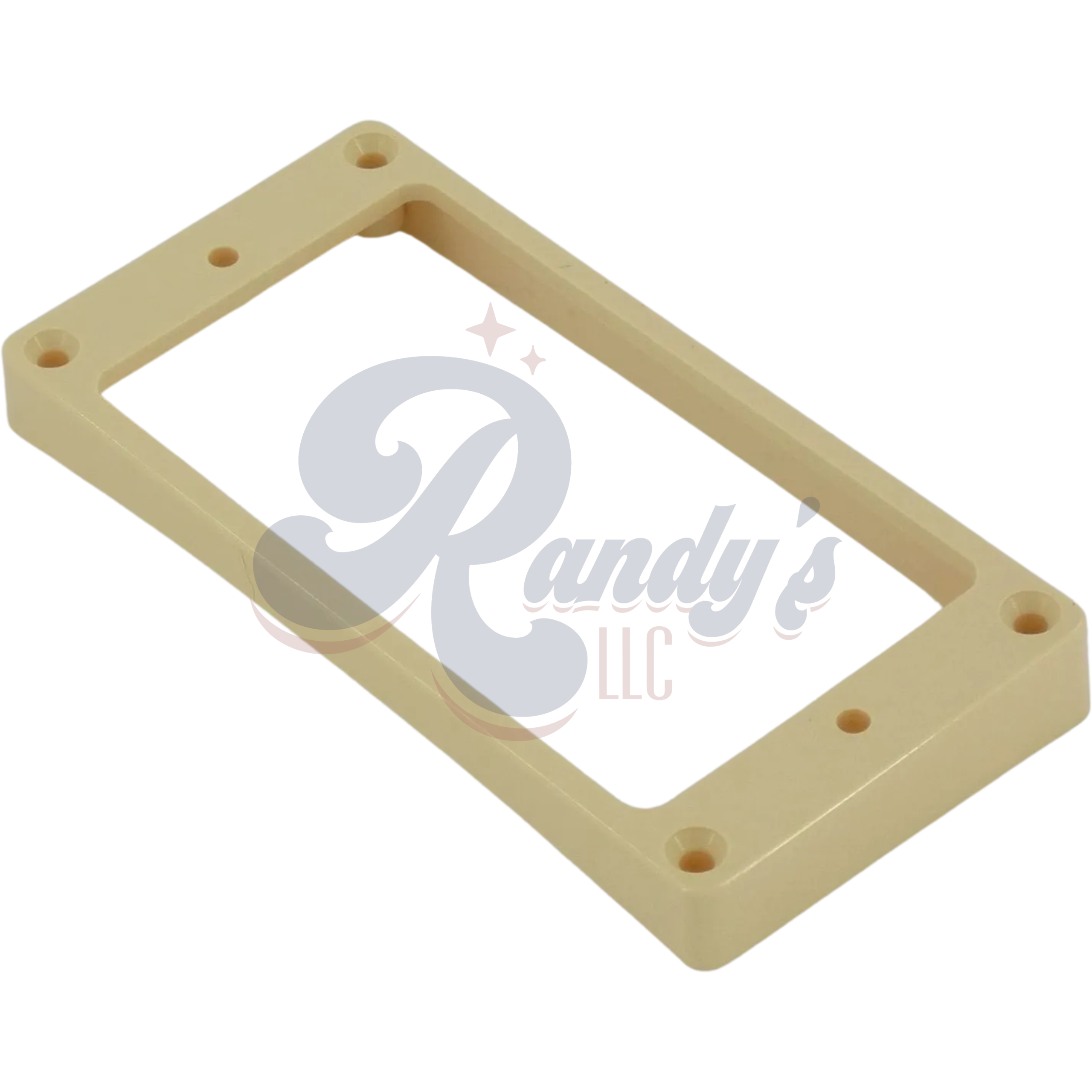 Humbucker Pickup Carved-Top Mounting Ring (Cream) for Gibson® Guitars