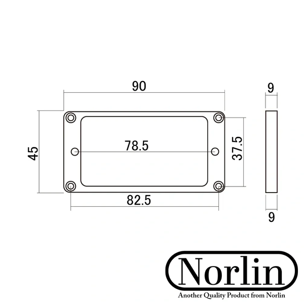 Humbucker Pickup Tapered Mounting Ring (Light Cream) for Gibson® Guitars