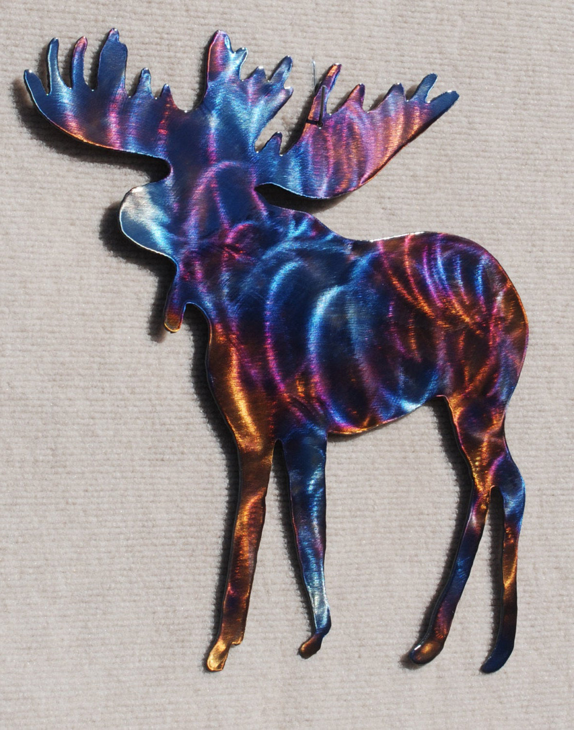 Moose Metal Wall Art