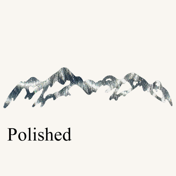 Colorado Mountain Scape Metal Art