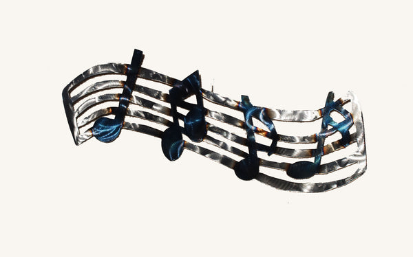 Music Note Metal Wall Art