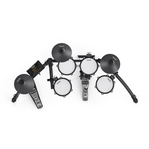 Nux Model DM-210 All Mesh Head Digital Electronic Drum Set Kit