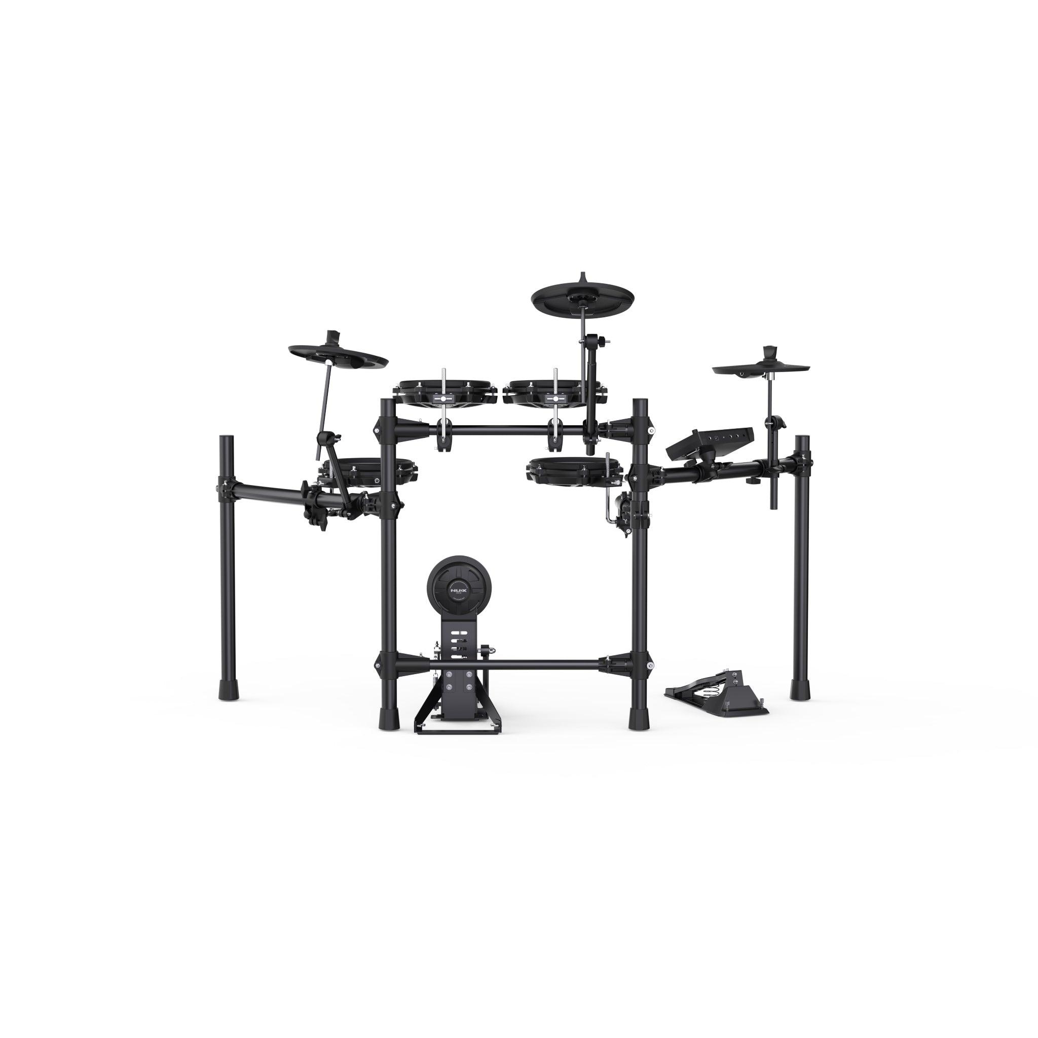 Nux Model DM-210 All Mesh Head Digital Electronic Drum Set Kit