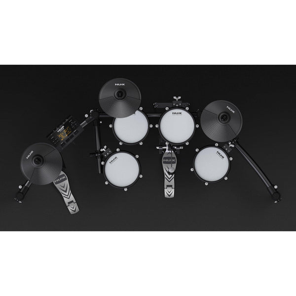 Nux Model DM-210 All Mesh Head Digital Electronic Drum Set Kit