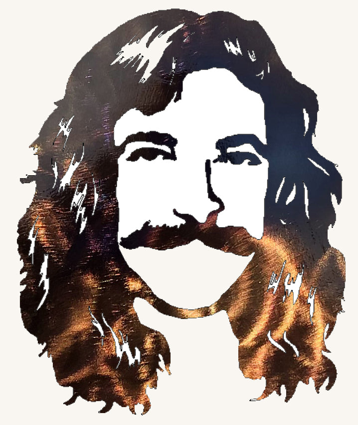 Neil Peart of Rush Metal Art Sculpture - 11