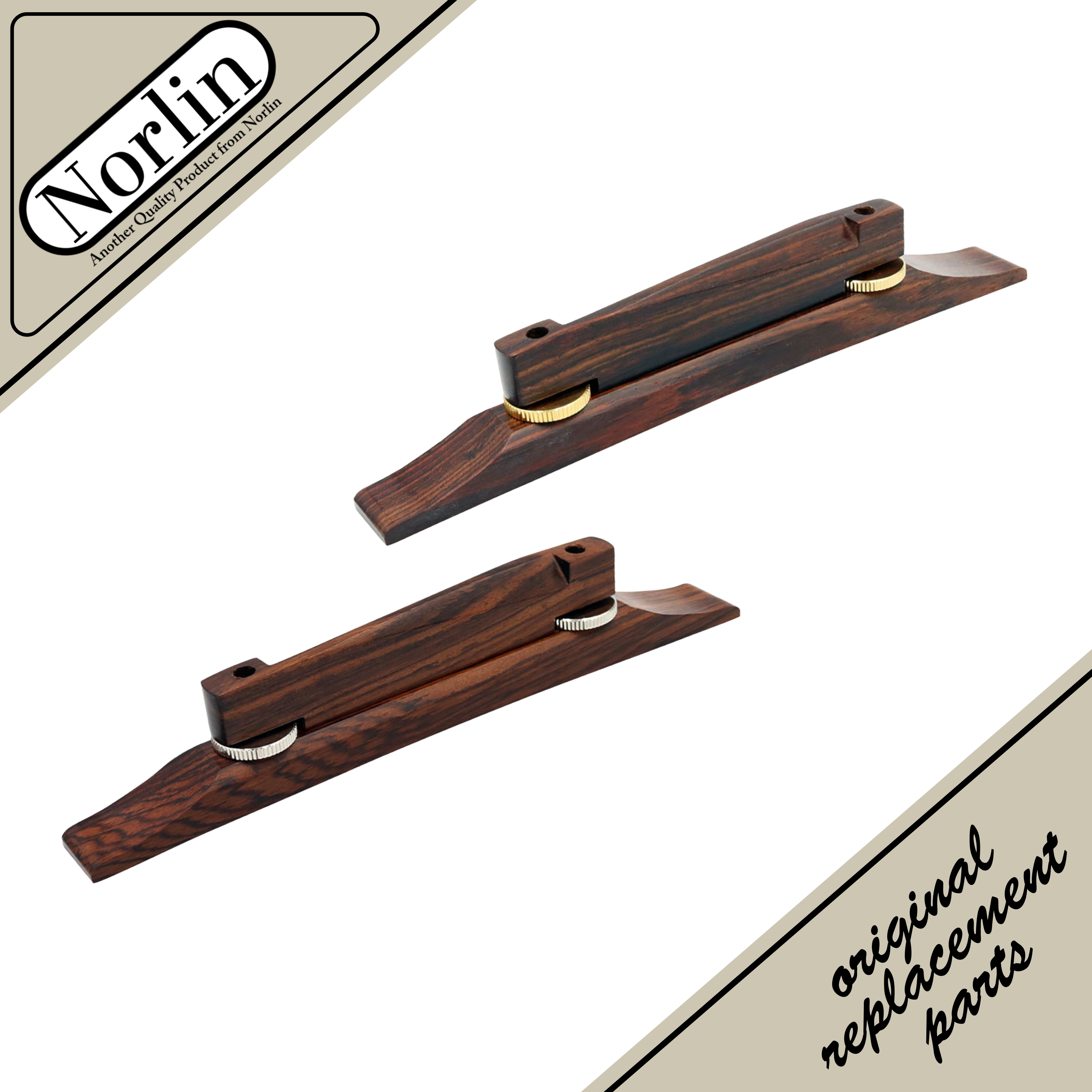 Archtop Slanted Rosewood Bridge for Gibson® & Epiphone® Guitars