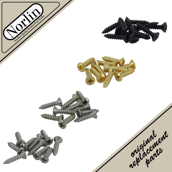 Large Pickguard Screws for Fender® & Squire® Guitars