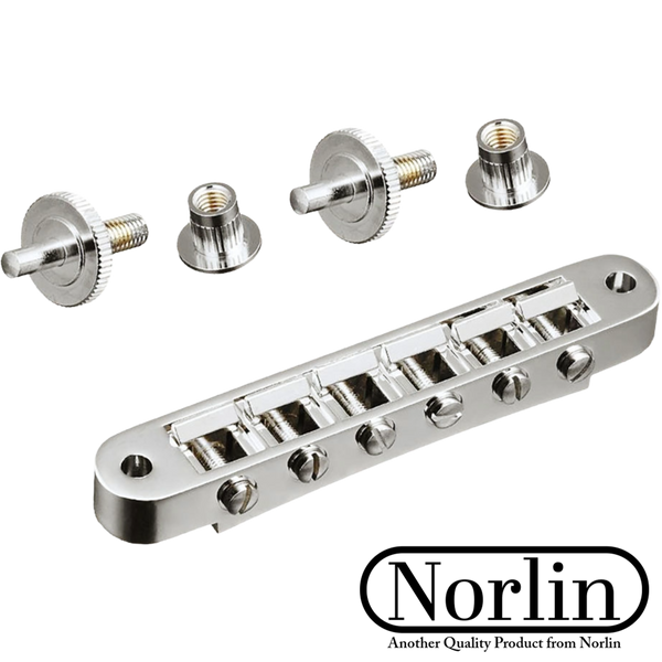 Nashville Tune-O-Matic Bridge w/ 4mm Posts for Gibson® Guitars