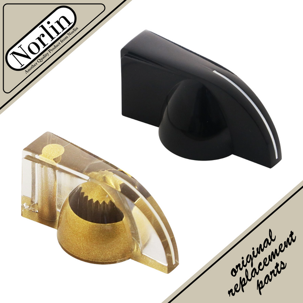 Vintage Historic Bakelite "Chicken Head" Rotary Dial Switch Knob for Gibson® Varitone (Metric)