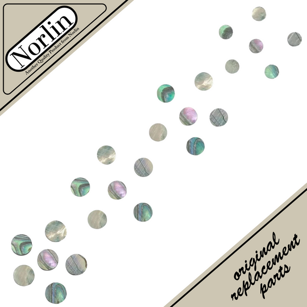 Abalone Side Position Dots & Inlays for Guitar (10-Pack)