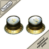 Aged Relic Top Hat Reflector Tone & Volume Knob for Gibson® Guitars (Inch)