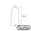 Abalone Bell Truss Rod Cover for Gibson® Guitars